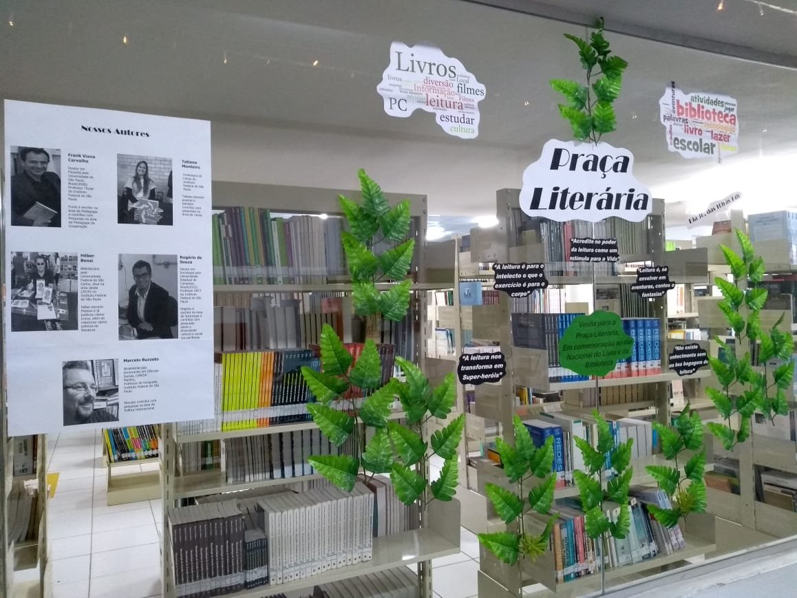 Praça Literária no IFSP Campus São Roque