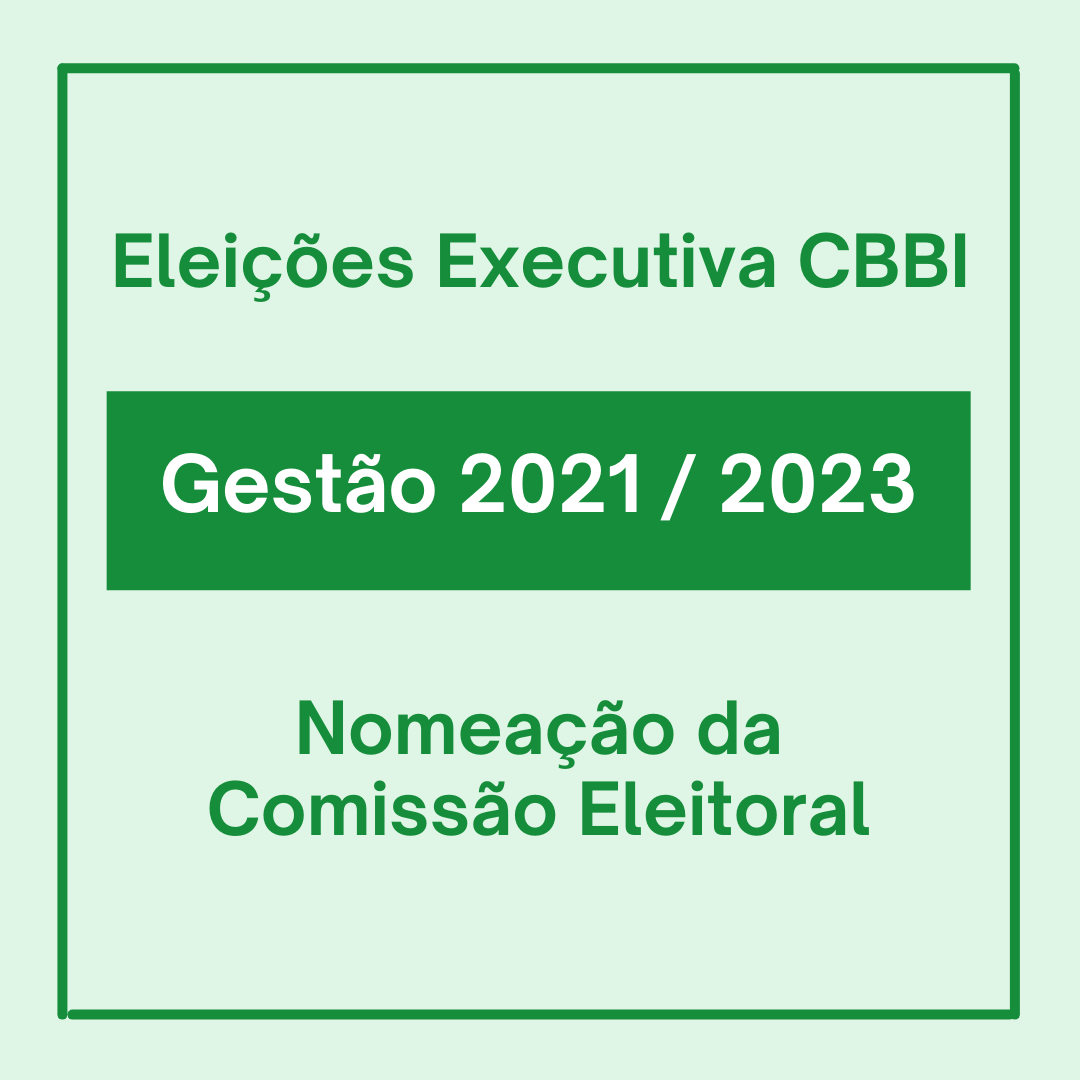 Eleições CBBI!
