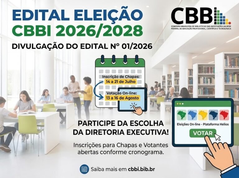 CBBI publica Edital 01/2026 para Eleição da Diretoria Executiva – Biênio 2026/2028